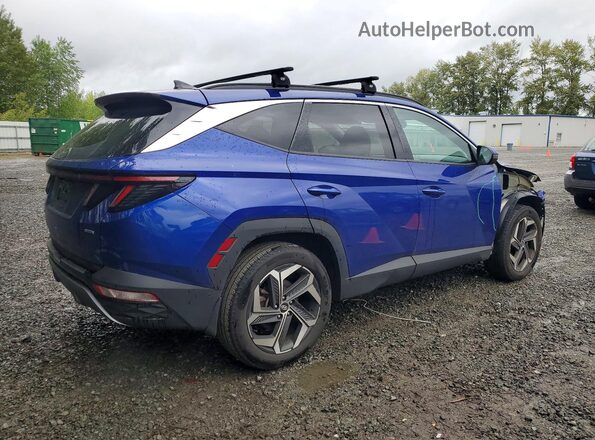 5NMJECAE6PH167975 2023 HYUNDAI TUCSON Blue უკანა მარჯვენა
