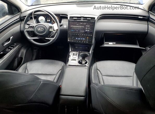 5NMJECAE6PH167975 2023 HYUNDAI TUCSON Blue წინა პანელის ხედი