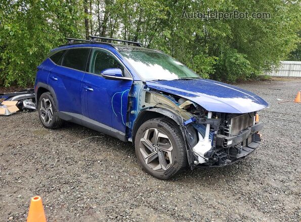 5NMJECAE6PH167975 2023 HYUNDAI TUCSON Blue წინა მარჯვენა