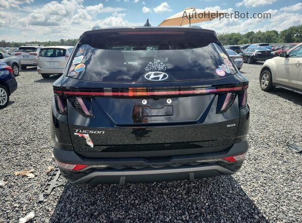 5NMJECAE7PH277420 2023 HYUNDAI TUCSON Black Հետևի տեսք