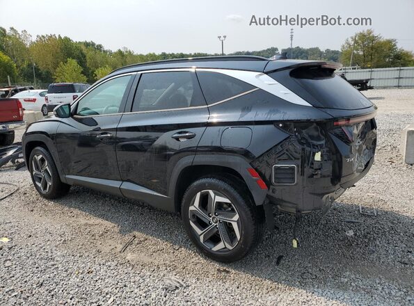 5NMJECAE8NH035684 2022 HYUNDAI TUCSON Black Tył lewy