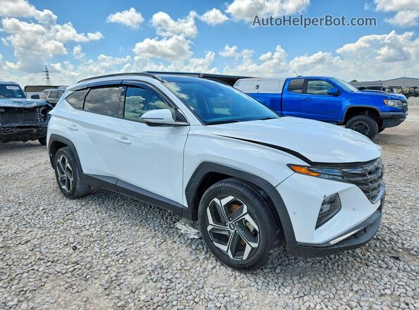 5NMJECAE8PH205643 2023 HYUNDAI TUCSON White Przód prawy
