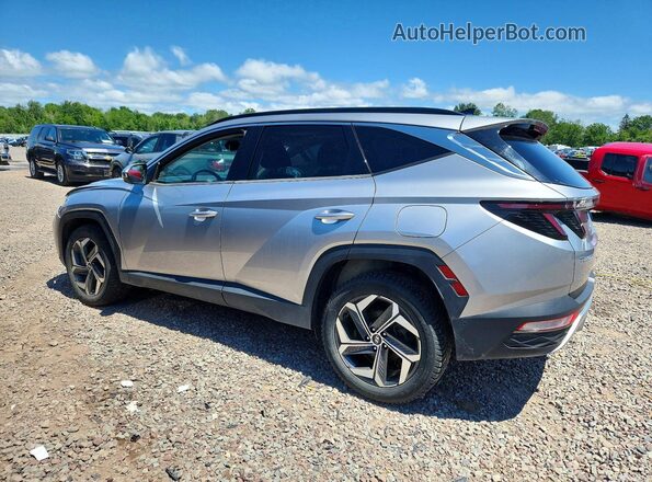 5NMJECAE9NH008929 2022 HYUNDAI TUCSON Silver Trasero izquierdo