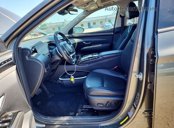 5NMJECAE9NH139262 2022 HYUNDAI TUCSON Charcoal Widok wnętrza z przodu