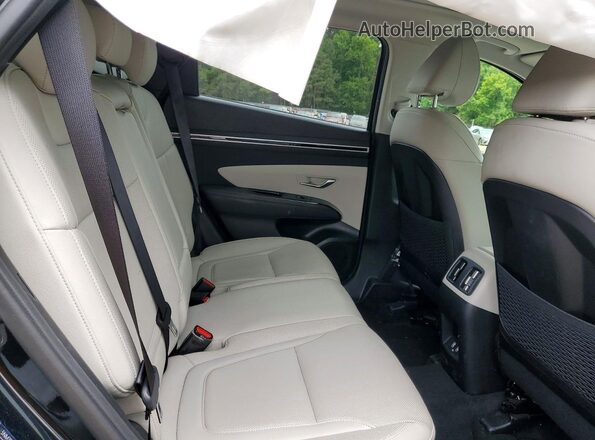 5NMJECAE9PH165377 2023 HYUNDAI TUCSON Black Rear interior view