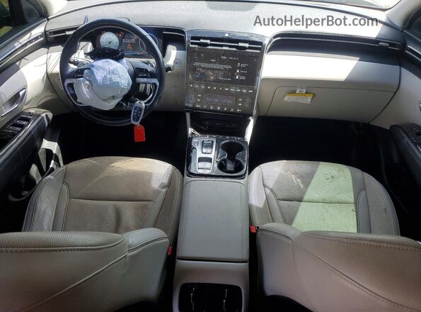 5NMJECAE9PH210754 2023 HYUNDAI TUCSON Серебряный Вид панели приборов
