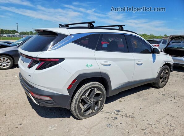 5NMJECAEXNH160427 2022 HYUNDAI TUCSON White Trasero derecho