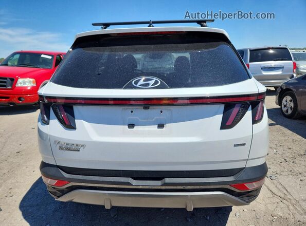 5NMJECAEXNH160427 2022 HYUNDAI TUCSON White Vista trasera