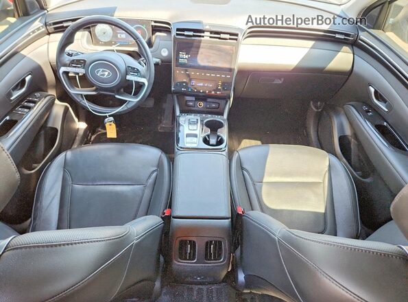 5NMJECAEXNH160427 2022 HYUNDAI TUCSON White Vista del salpicadero