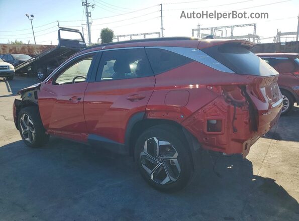 5NMJECAEXPH237638 2023 HYUNDAI TUCSON Red Задня ліва чверть