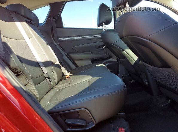 5NMJECAEXPH237638 2023 HYUNDAI TUCSON Red Вид задніх сидінь