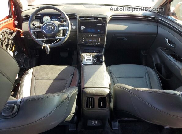 5NMJECAEXPH237638 2023 HYUNDAI TUCSON Red Вид панелі приладів