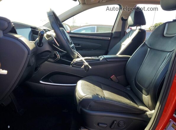 5NMJECAEXPH237638 2023 HYUNDAI TUCSON Red Вид салону спереду