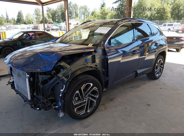 5NMJECDE2SH450023 2025 HYUNDAI TUCSON Blue Front left