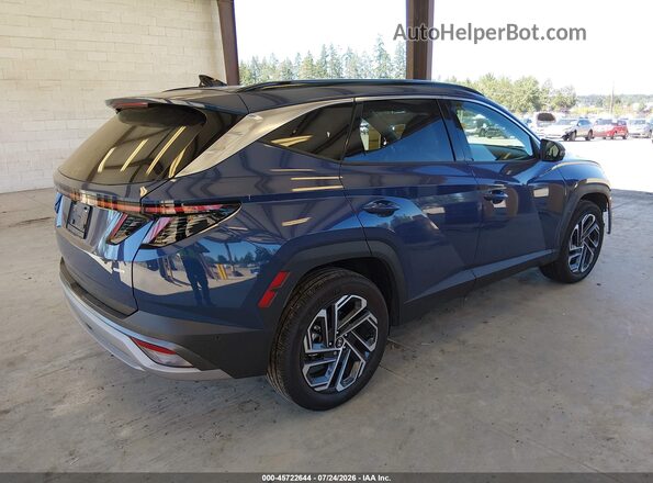 5NMJECDE2SH450023 2025 HYUNDAI TUCSON Blue Rear right