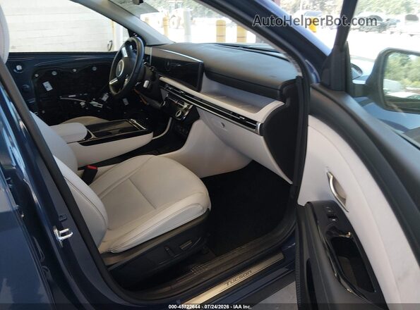 5NMJECDE2SH450023 2025 HYUNDAI TUCSON Blue Front interior view