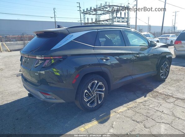 5NMJECDE3SH606182 2025 HYUNDAI TUCSON Green Հետևի աջ