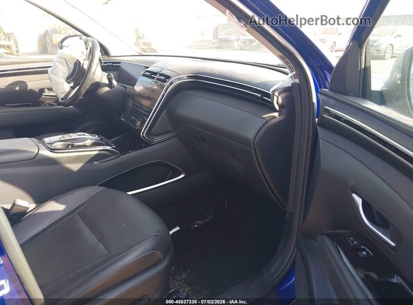 5NMJECDE4RH350032 2024 HYUNDAI TUCSON Синий Вид салона спереди