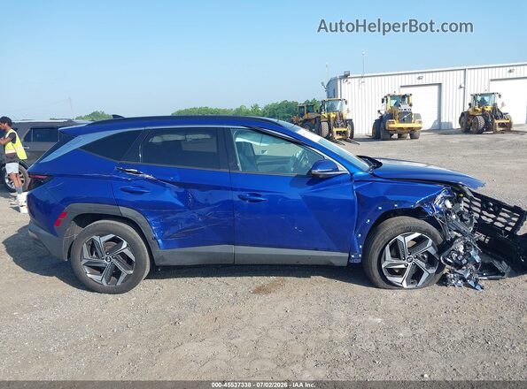 5NMJECDE4RH350032 2024 HYUNDAI TUCSON Синий Вид щитка приборов
