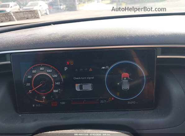 5NMJECDE4RH350032 2024 HYUNDAI TUCSON Синий Вид задних сидений