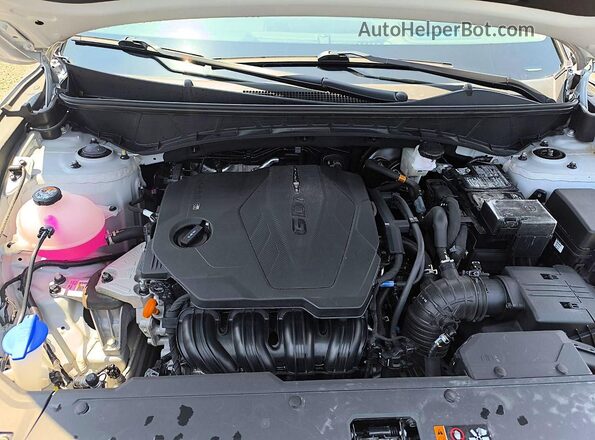 5NMJECDE5SH606510 2025 HYUNDAI TUCSON Silver Widok komory silnika