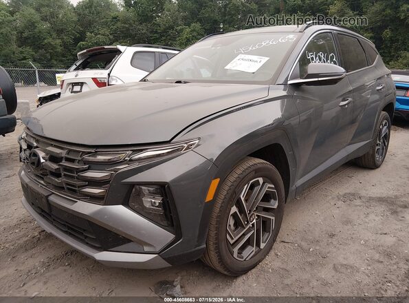 5NMJECDE6SH529193 2025 HYUNDAI TUCSON Серый Передняя левая четверть