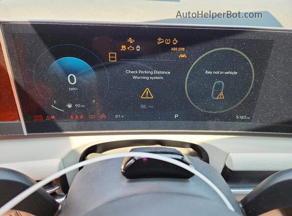 5NMJECDE7SH537402 2025 HYUNDAI TUCSON Gray Вид щитка приладів