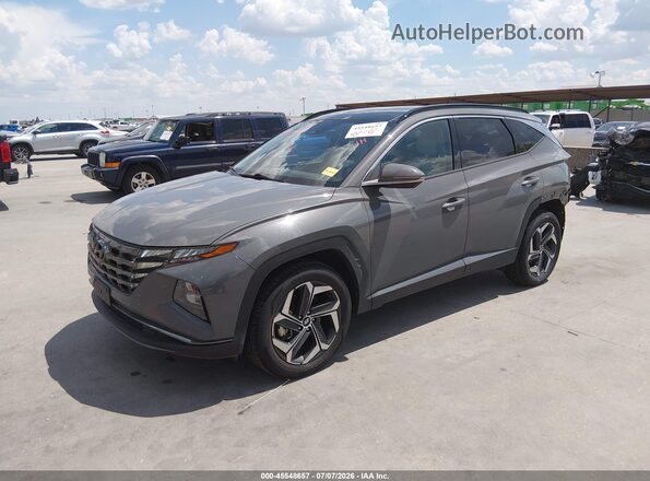 5NMJECDEXRH306651 2024 HYUNDAI TUCSON Gray Передня ліва чверть