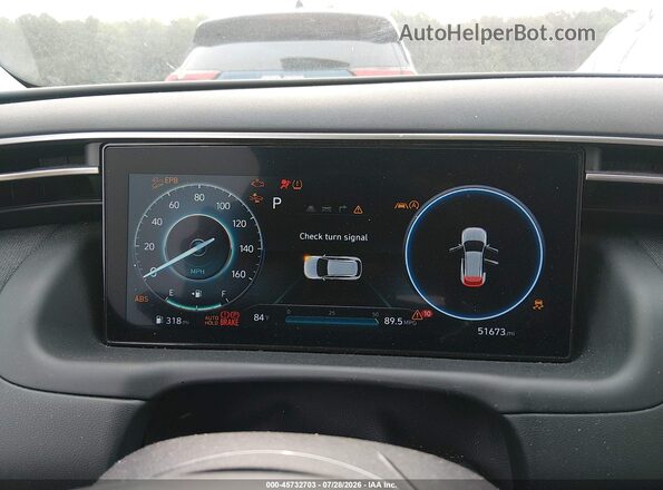 5NMJECDEXRH355459 2024 HYUNDAI TUCSON Black Vista de los asientos traseros