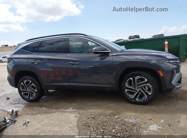 5NMJECDEXTH673220 2026 HYUNDAI TUCSON Серый Вид задней части салона