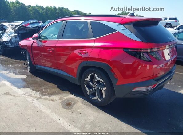 5NMJF3AE0NH020190 2022 HYUNDAI TUCSON Красный Задняя левая четверть
