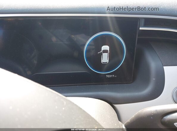 5NMJF3AE0NH020190 2022 HYUNDAI TUCSON Красный Вид задних сидений
