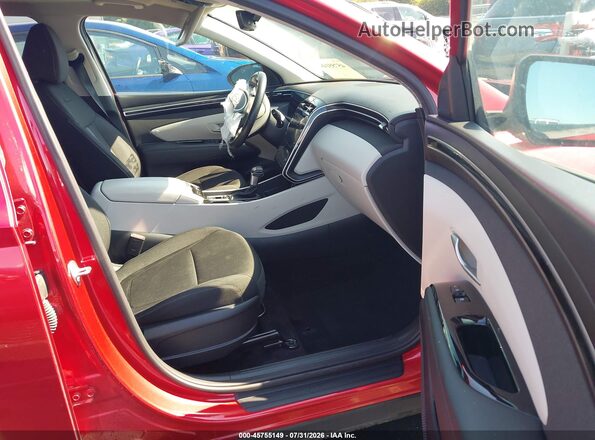 5NMJF3AE0NH020190 2022 HYUNDAI TUCSON Красный Вид салона спереди