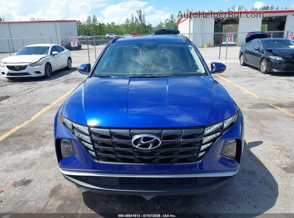 5NMJF3AE0PH229416 2023 HYUNDAI TUCSON Blue Rear interior view