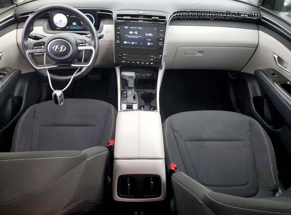 5NMJF3AE1NH001275 2022 HYUNDAI TUCSON White Vista del salpicadero