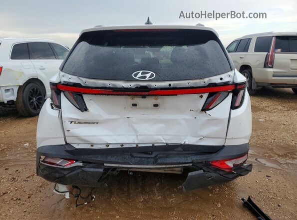 5NMJF3AE1NH001275 2022 HYUNDAI TUCSON White Vista trasera