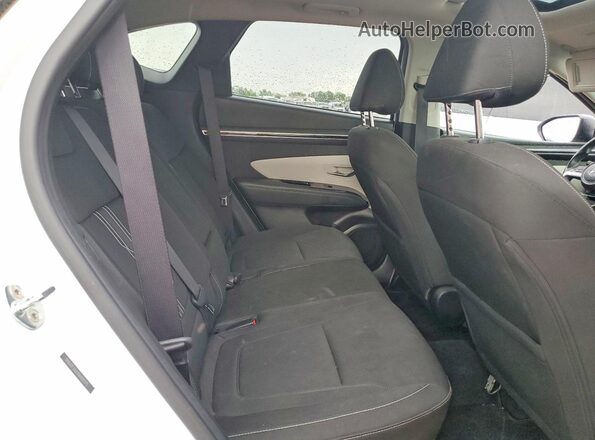 5NMJF3AE1NH001275 2022 HYUNDAI TUCSON White Vista de los asientos traseros