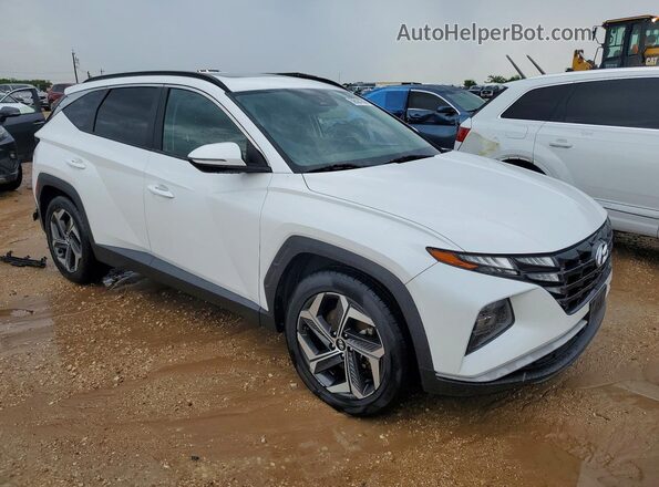 5NMJF3AE1NH001275 2022 HYUNDAI TUCSON White Delantero derecho