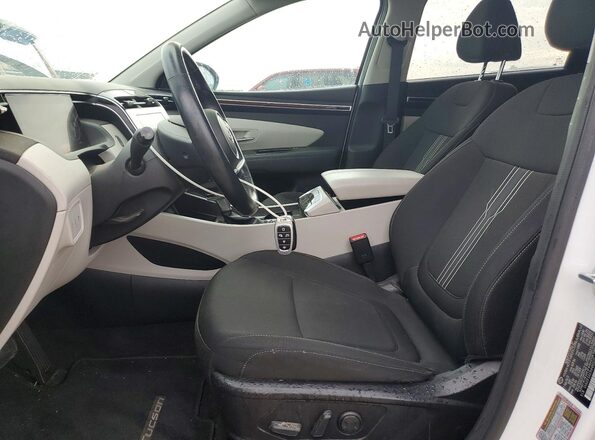 5NMJF3AE1NH001275 2022 HYUNDAI TUCSON White Vista interior delantera