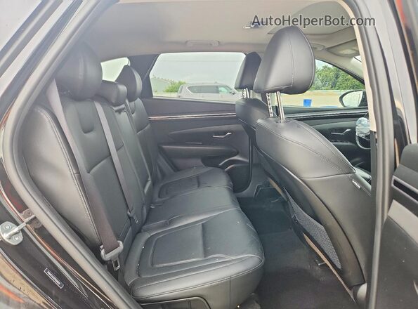 5NMJF3AE2PH260831 2023 HYUNDAI TUCSON Black უკანა სავარძლების ხედი