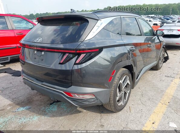 5NMJF3AE3NH043303 2022 HYUNDAI TUCSON Серый Задняя правая четверть