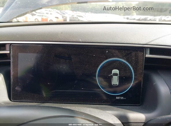 5NMJF3AE3NH043303 2022 HYUNDAI TUCSON Серый Вид задних сидений