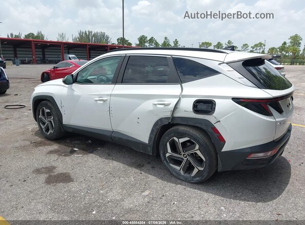 5NMJF3AE3NH099564 2022 HYUNDAI TUCSON White უკანა მარცხენა