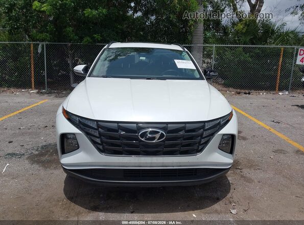 5NMJF3AE3NH099564 2022 HYUNDAI TUCSON White ხელსაწყოთა პანელის ხედი