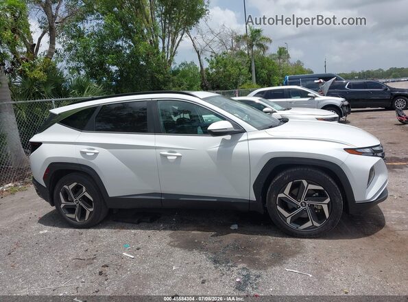 5NMJF3AE3NH099564 2022 HYUNDAI TUCSON White უკანა სალონის ხედი