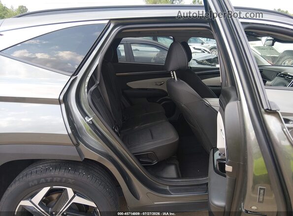 5NMJF3AE3NH139853 2022 HYUNDAI TUCSON Gray Vista de la etiqueta del VIN