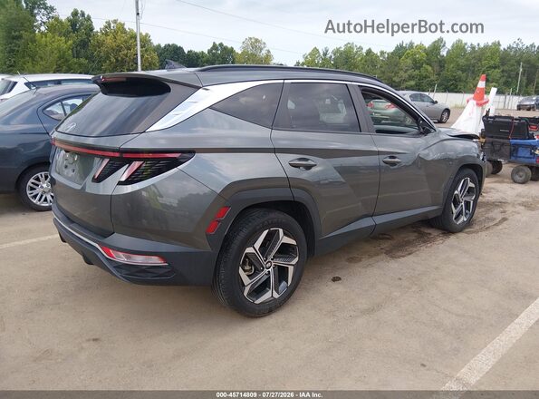 5NMJF3AE3NH139853 2022 HYUNDAI TUCSON Gray Trasero derecho