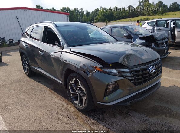 5NMJF3AE3NH139853 2022 HYUNDAI TUCSON Gray Vista frontal