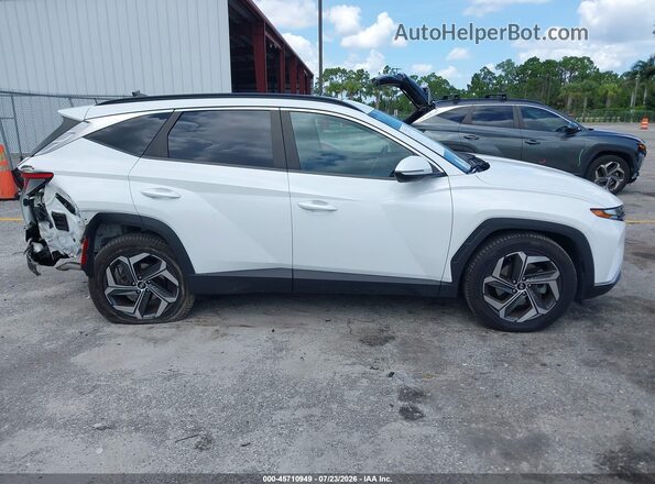 5NMJF3AE4NH025165 2022 HYUNDAI TUCSON White Widok wnętrza z tyłu