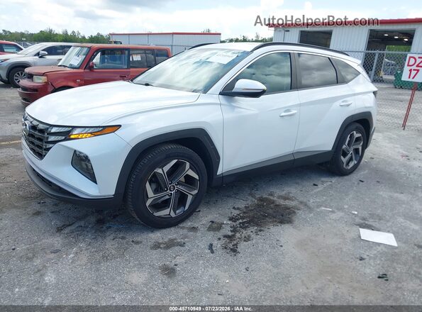 5NMJF3AE4NH025165 2022 HYUNDAI TUCSON White Przód lewy